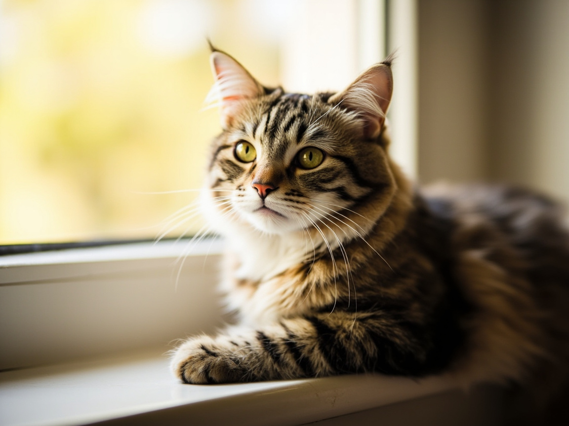 A healthy, content cat — the result of proactive preventive care
